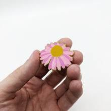 Load image into Gallery viewer, Purple Coneflower Blossom Enamel Pin
