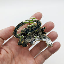 Load image into Gallery viewer, Xuanwu - The Black Tortoise Enamel Pin (LE500)
